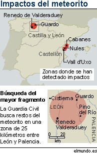 Deux "zones d'impact"