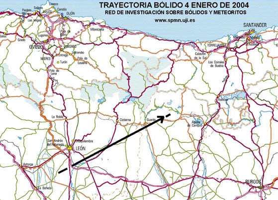 Trajectoire légèrement révisée