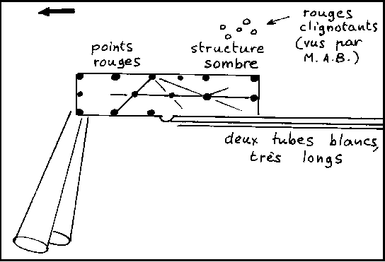 Ensemble de lumères avec gros faisceaux à l'avant