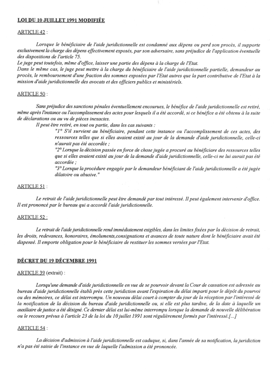 Textes réprimant les fausses déclarations