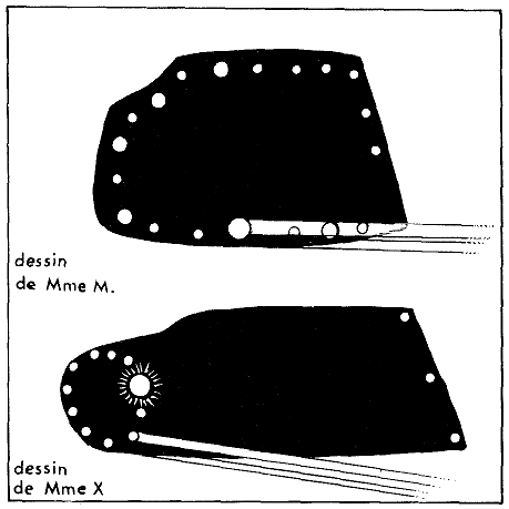 Dessins des deux témoins