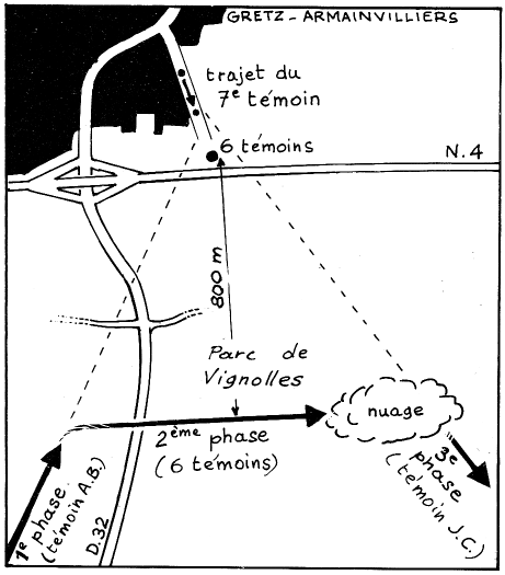 Carte et trajectoire