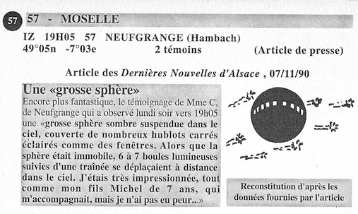 Article de presse et dessin