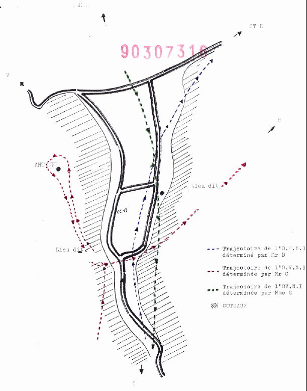 Plan de situation très approximatif