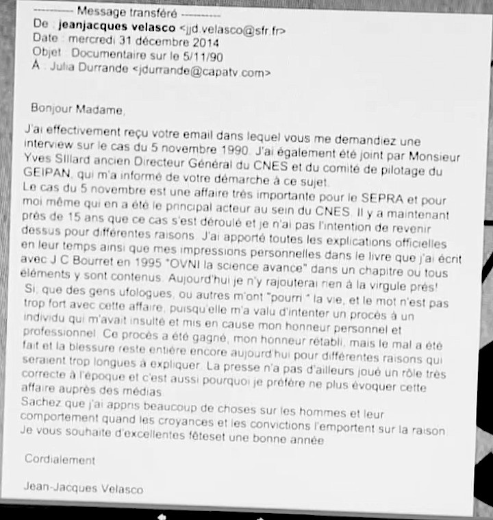 Mail de JJ Velasco