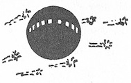Sphère avec rangée de hublots