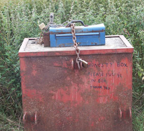 Please put £ 1 in the box